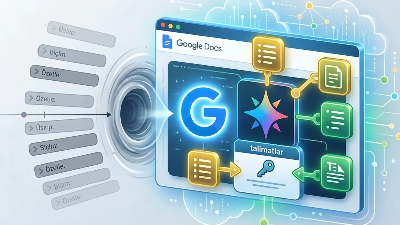 Gemini Google Dökümanlar’da Artık Komutlarınızı Hatırlayacak